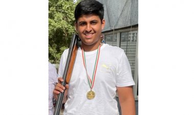 By earning a gold medal in Trap Men Junior Shooting, Shaurya Bhosale makes name for himself