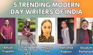 5 Trending Modern Day Writers Of India | 2024 latest updated list